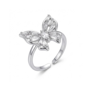 Silver Flutter Ring
